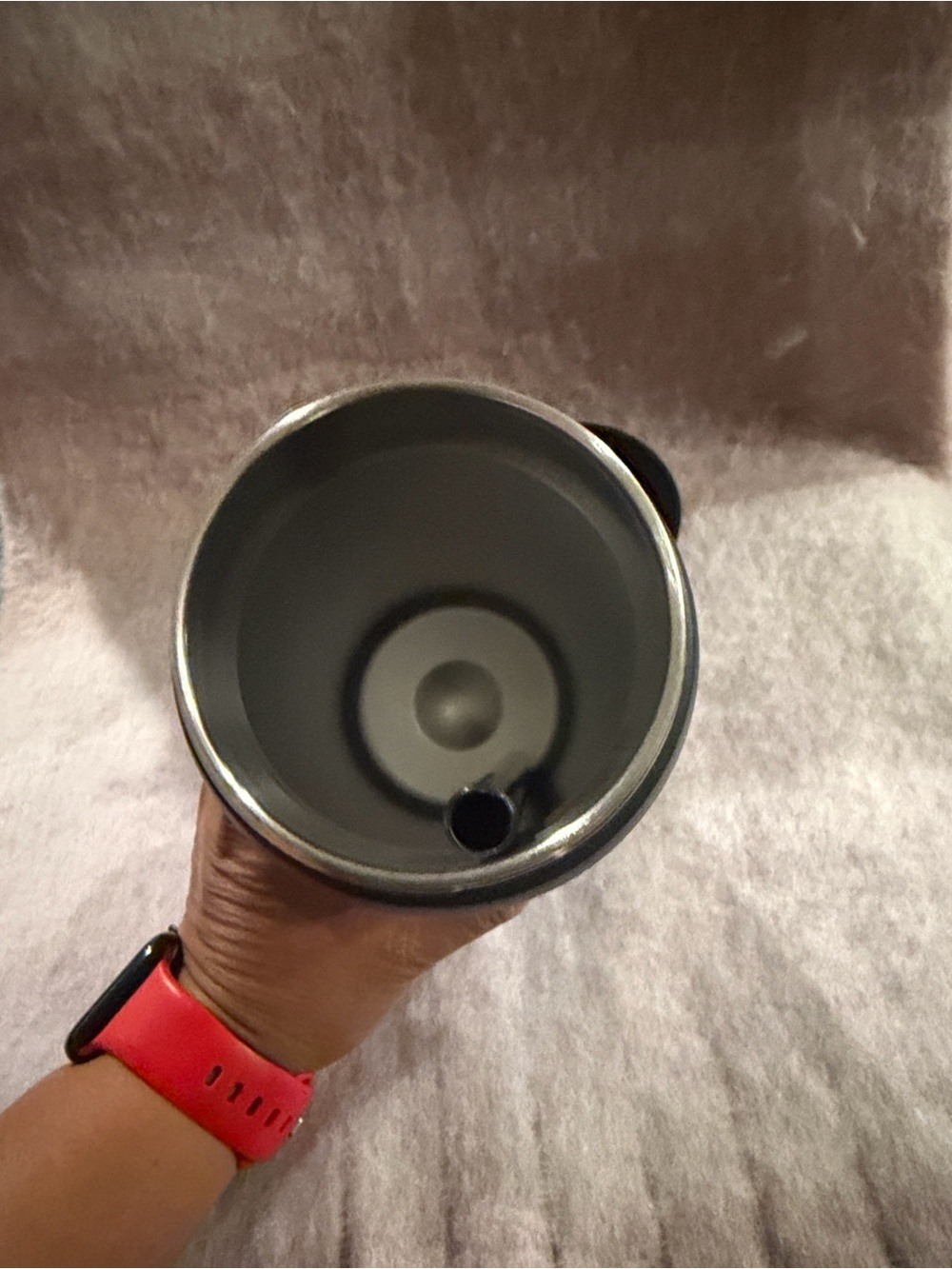 owala Black Insulated Water Bottle with Built-In Straw - Picture 5 of 5